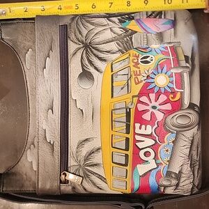 Anushcka Hobo NWOT Leather Happy Camper